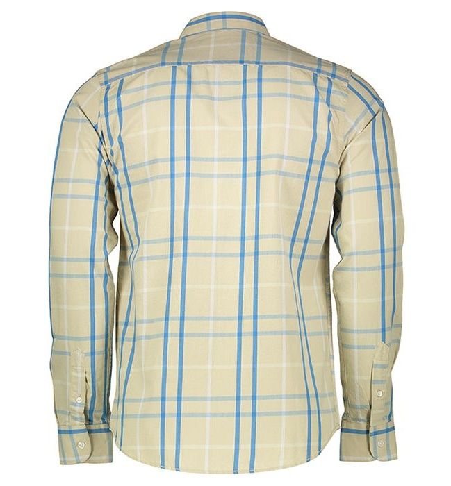 پیراهن مردانه سیاوود مدل SHIRT-SL-32923 C0003 رنگ کرم