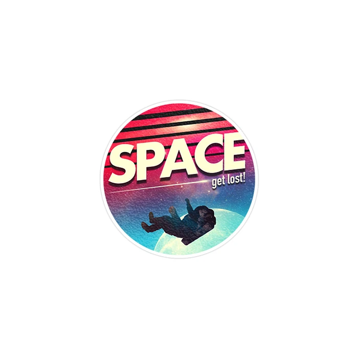 استیکر لپ تاپ ماسا دیزاین طرح space مدل STK788
