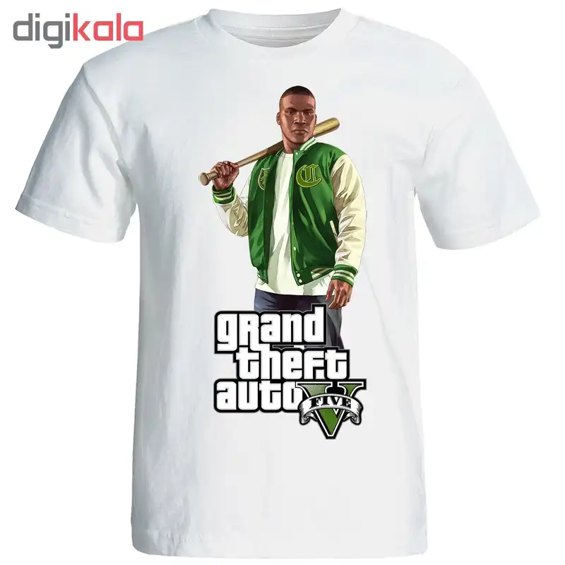 تیشرت مردانه طرح gta 15589