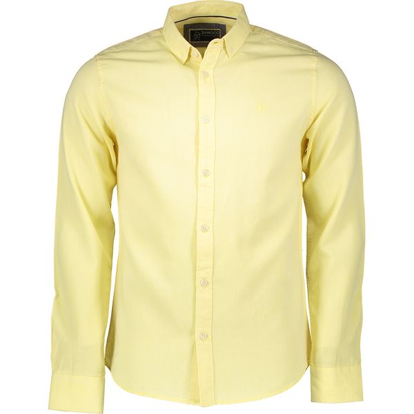 مشخصات قیمت و خرید پیراهن مردانه سیاوود مدل Shirt 32922 Y0043 رنگ زرد دیجی کالا