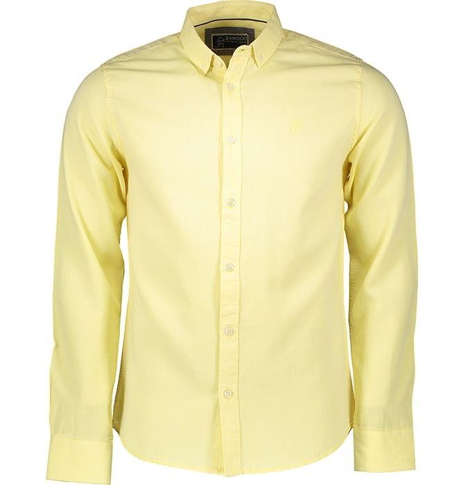پیراهن مردانه سیاوود مدل SHIRT-32922 Y0043 رنگ زرد