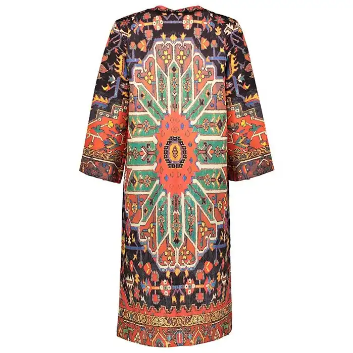 مانتو زنانه پارسی طرح فرش ترنج