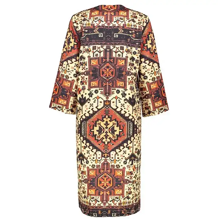 مانتو زنانه پارسی طرح فرش بهاران