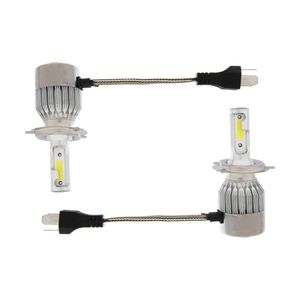 لامپ هدلایت خودرو مدل C6 H4 بسته دو عددی