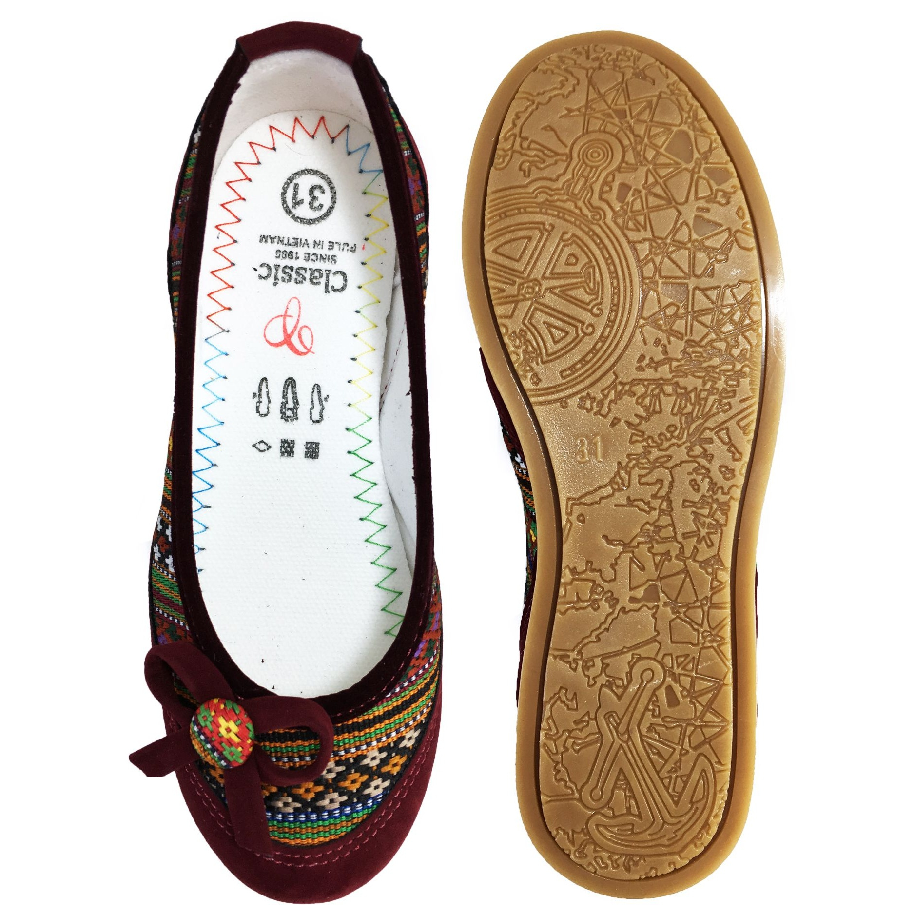 کفش بچگانه مدل پاپیون کد SJ254