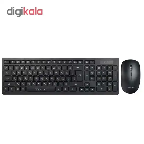کیبورد و ماوس بی سیم وریتی مدل V-KB6114CW