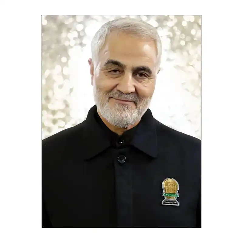 تابلو شاسی طرح شهید حاج قاسم سلیمانی مدل GS-1001