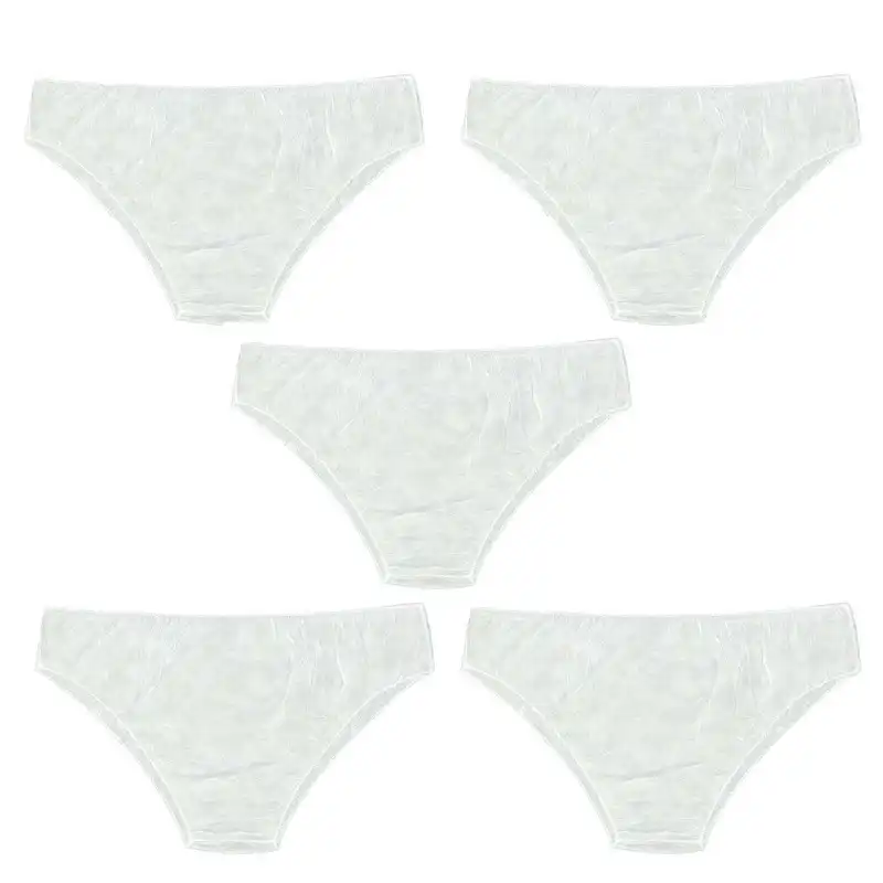 شورت یک بار مصرف زنانه مدل AB5 بسته 5 عددی