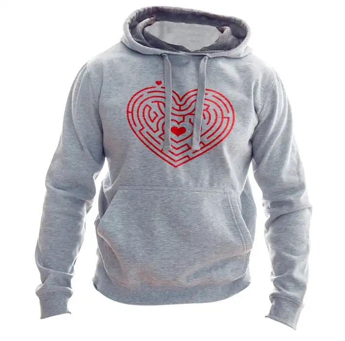 هودی زنانه به رسم طرح قلب کد 171