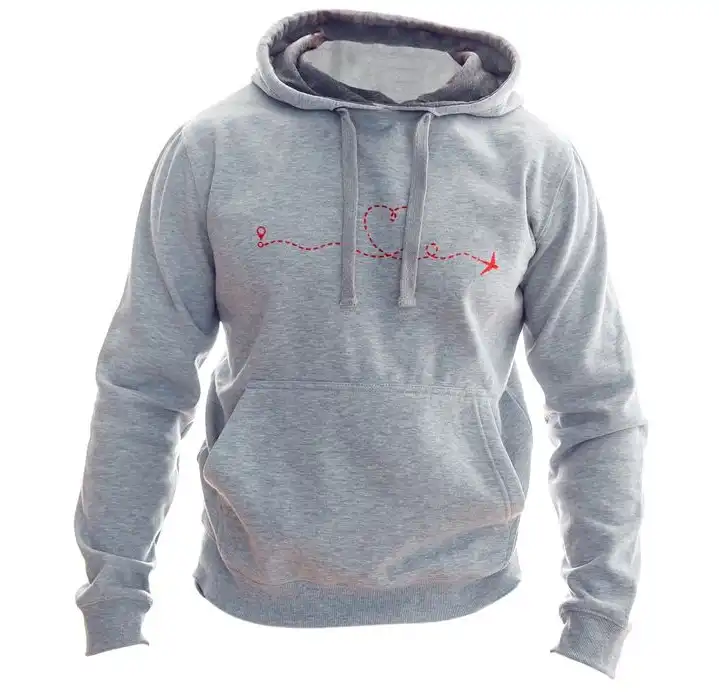 هودی زنانه به رسم طرح مسیر قلب کد 173