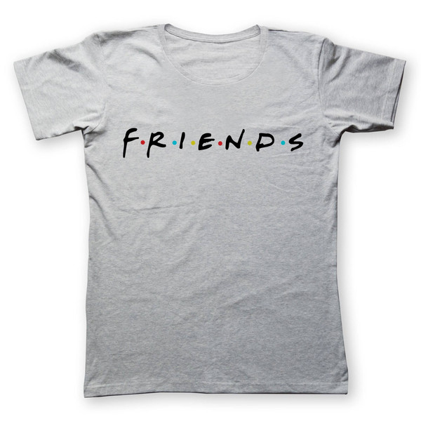 تی شرت مردانه به رسم طرح دوستان کد 287
