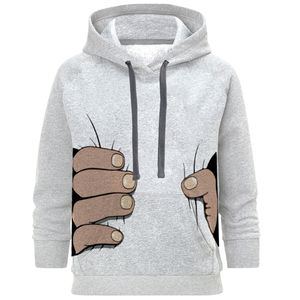 نقد و بررسی هودی مردانه طرح دست سه بعدی کد S189 توسط خریداران