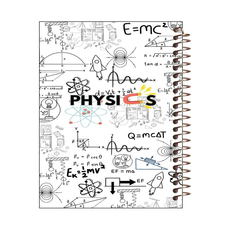 دفتر مشق 60 برگ طرح فیزیک کد M457