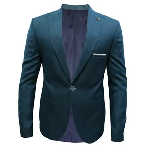 کت تک مردانه مدل blue-green wide cont