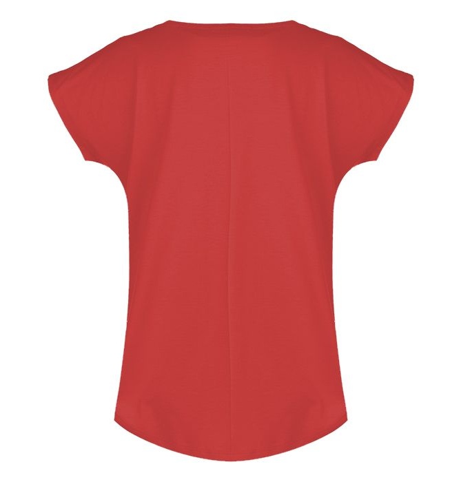 تی شرت زنانه افراتین کد 2514 رنگ قرمز