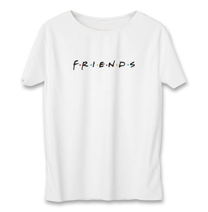 تی شرت مردانه به رسم طرح دوستان کد387