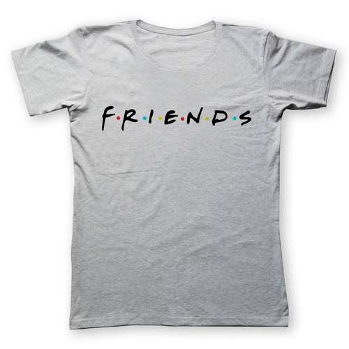 تی شرت زنانه طرح دوستان کد 487
