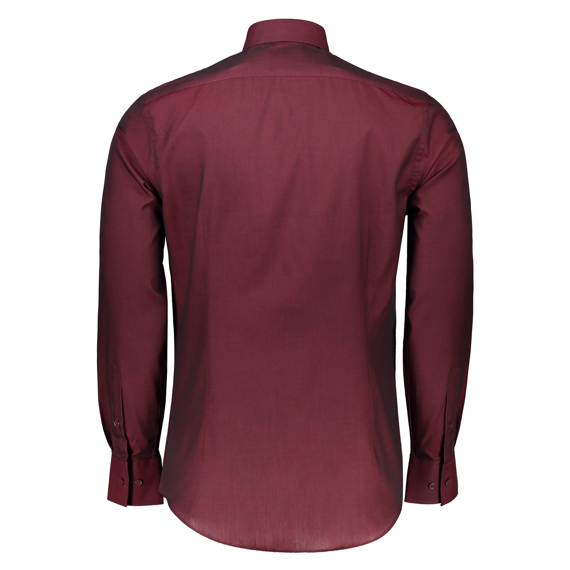 پیراهن رسمی مردانه - کالکشن - قرمز جيگري - 2