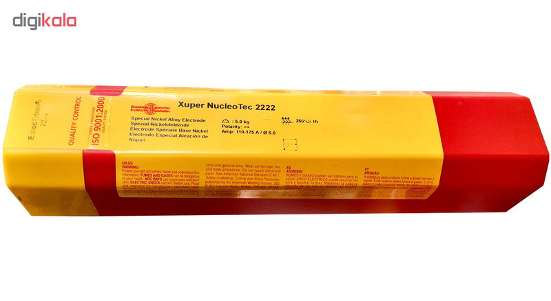 الکترود جوشکاری کاستولین یوتکتیک کد X 2222 وزن 5 کیلوگرم الکترود جوشکاری کاستولین یوتکتیک کد X 2222 وزن 5 کیلوگرم
