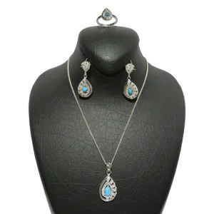 نیم ست نقره زنانه کد 271