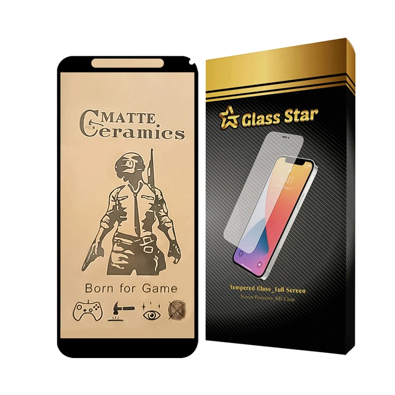محافظ صفحه نمایش سرامیکی مات گلس استار مدل CERMAG مناسب برای گوشی موبایل هوآوی Y5 Prime 2018 / Y5 Lite 2018 / Y5p / آنر 9S