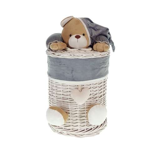 سبد رخت چرک کودک طرح خرس نانان کد SLN-S