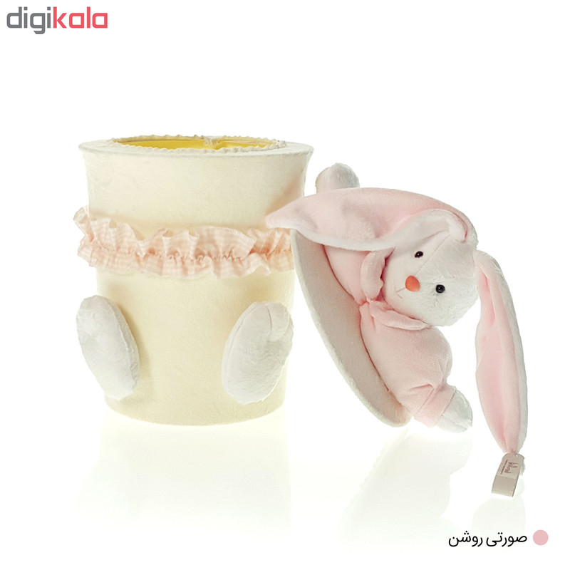 ست سطل و جادستمال اتاق کودک طرح خرگوش رابیت