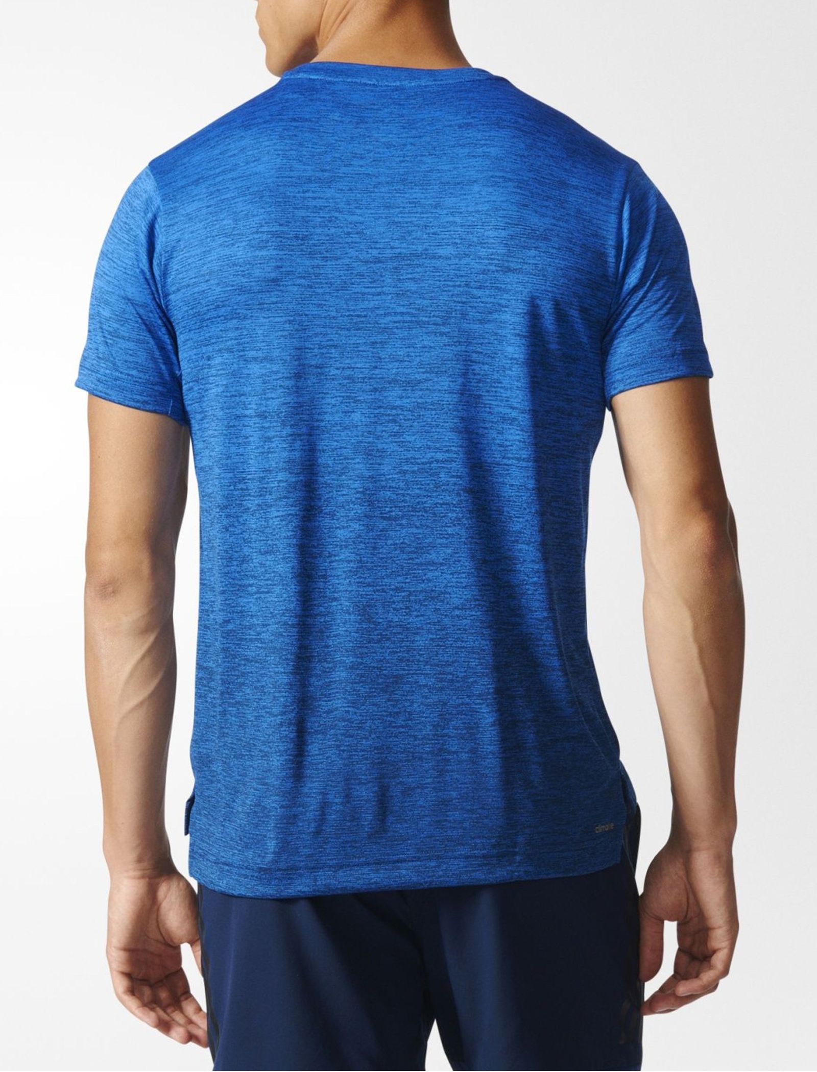 تی شرت ورزشی نخی مردانه FreeLift Gradient - آدیداس - آبي - 4