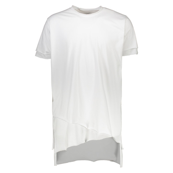 تی شرت ویسکوز یقه گرد مردانه Double Layer - یونیتی