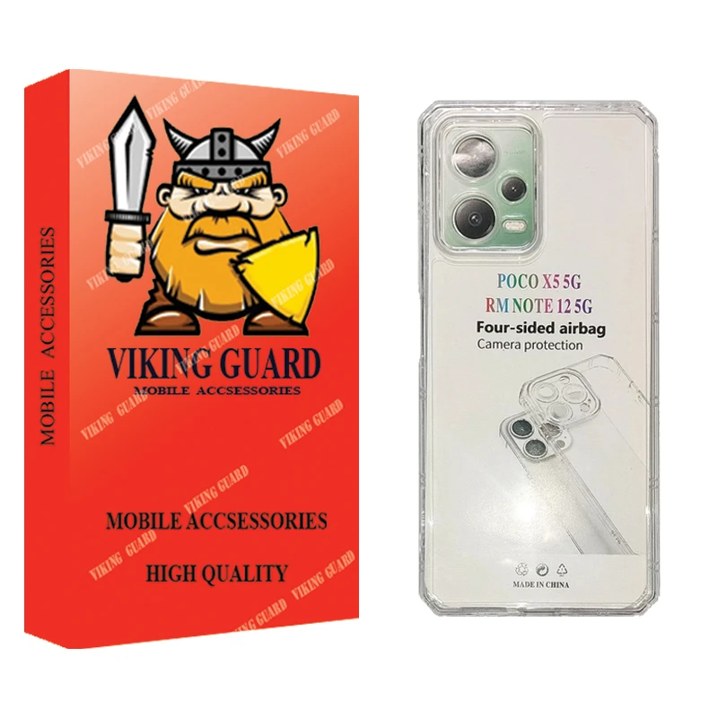 کاور وایکینگ گارد مدل ژله ای مناسب برای گوشی موبایل شیائومی Redmi Note 12 5G