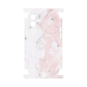 MAHOOT  Blanco-Pink-Marble-FullSkin Cover Sticker for Apple iPhone 12 mini