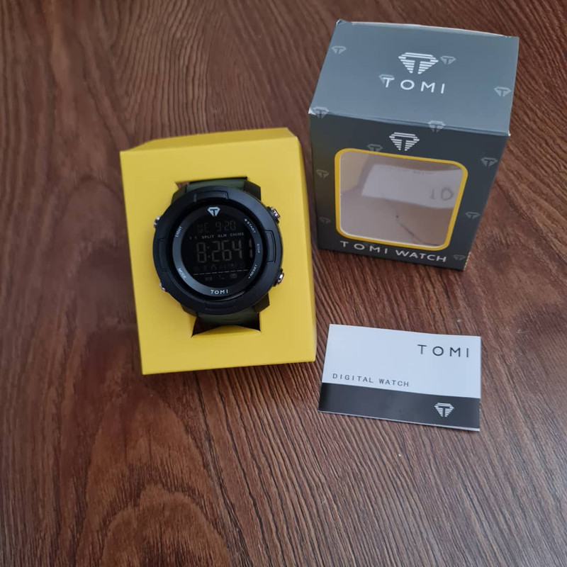 ساعت مچی دیجیتال مدل TOMI 9078sa ساعت مچی دیجیتال مدل TOMI 9078sa