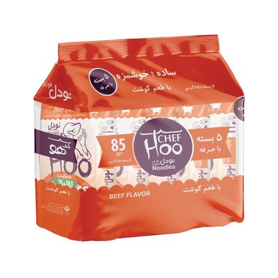 نقد و بررسی نودل گوشت شف هو - 425 گرم  بسته 5 عددی توسط خریداران