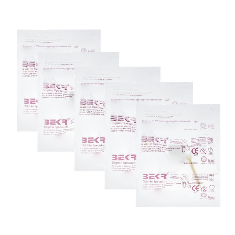 اسپکولوم بکر مدل دلفینی سایز مدیوم بسته 10 عددی