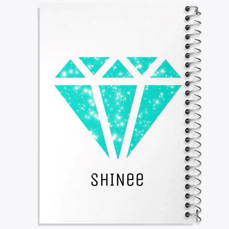 دفتر ژورنال نویسی 50 برگ خندالو مدل نقطه ای طرح گروه شاینی Shinee کد 12346