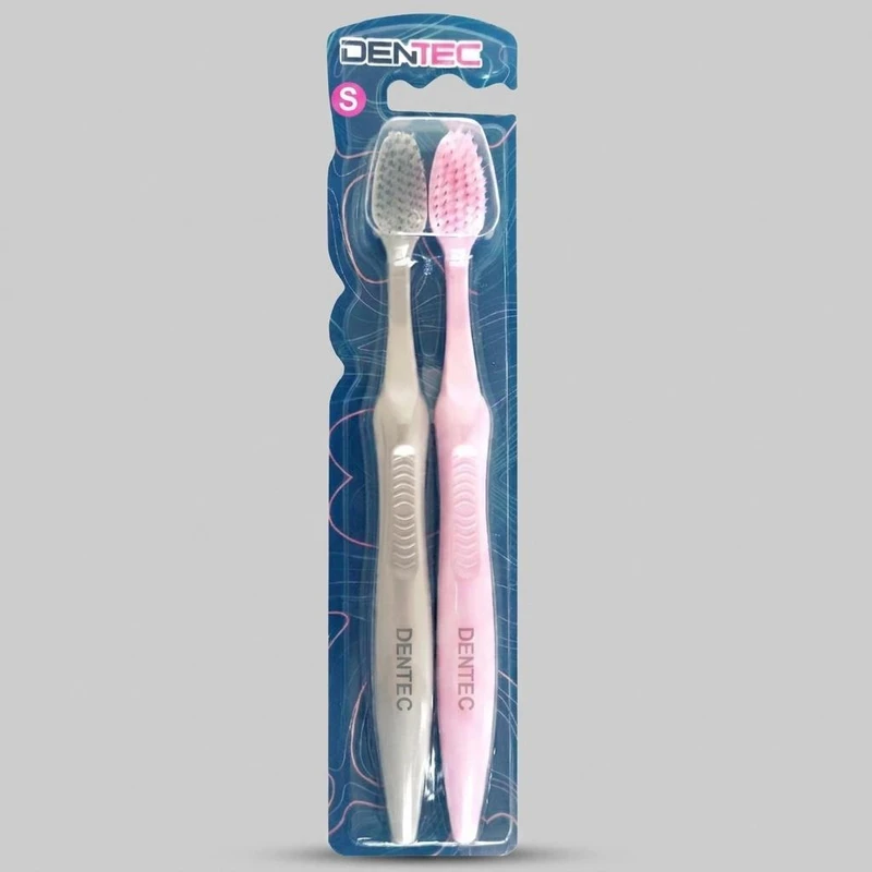 مسواک دن تک مدل Easy Clean با برس خیلی نرم مجموعه 2 عددی