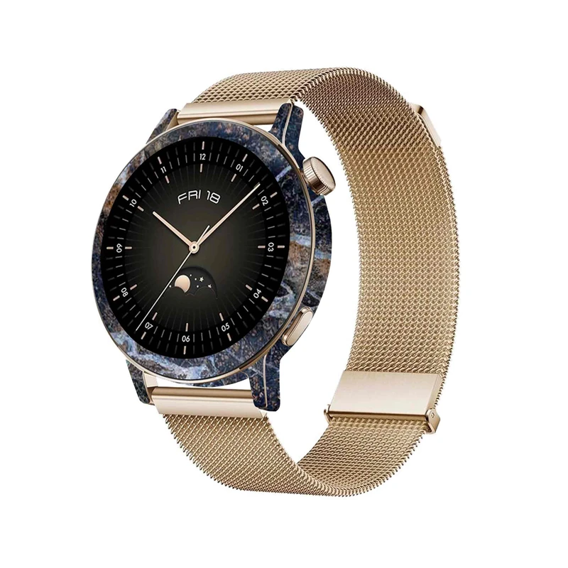 برچسب ماهوت طرح Earth-White-Marble مناسب برای ساعت هوشمند هوآوی Watch GT 3 42mm