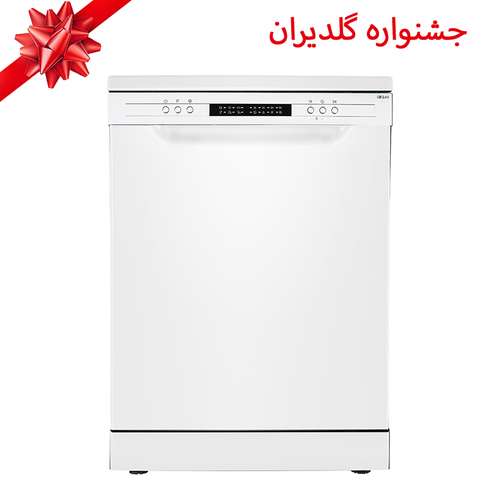 ماشین ظرفشویی جی پلاس مدل GDW-N4663W - مخصوص جشنواره گلدیران