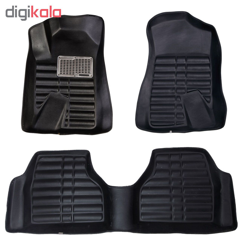 کفپوش سه بعدی خودرو مدل پالیز مناسب برای سمند_ دنا_ پژو