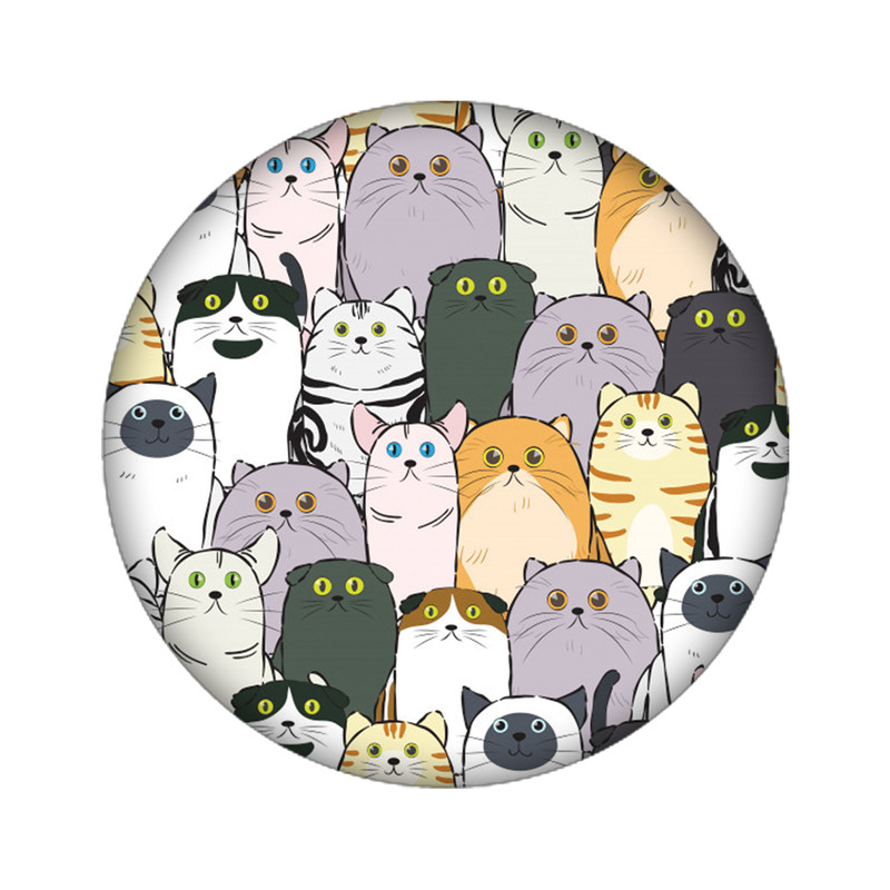 استیکر تزئینی موبایل مدل گربه کد 3359