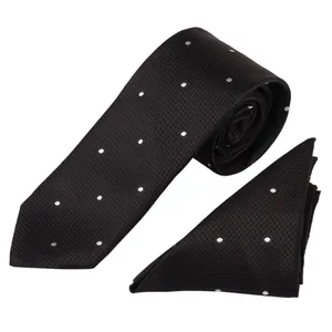 ست کراوات و دستمال جیب مردانه نسن مدل T267