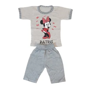 ست تی شرت و شلوارک بچگانه مدل میکی موس کد 215
