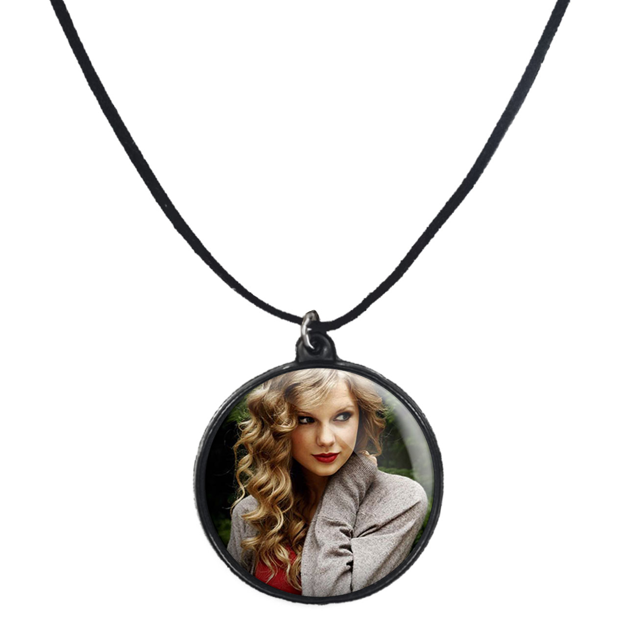 گردنبند پرمانه طرح تیلور سویفت کد pmb.118 مدل دو طرفه