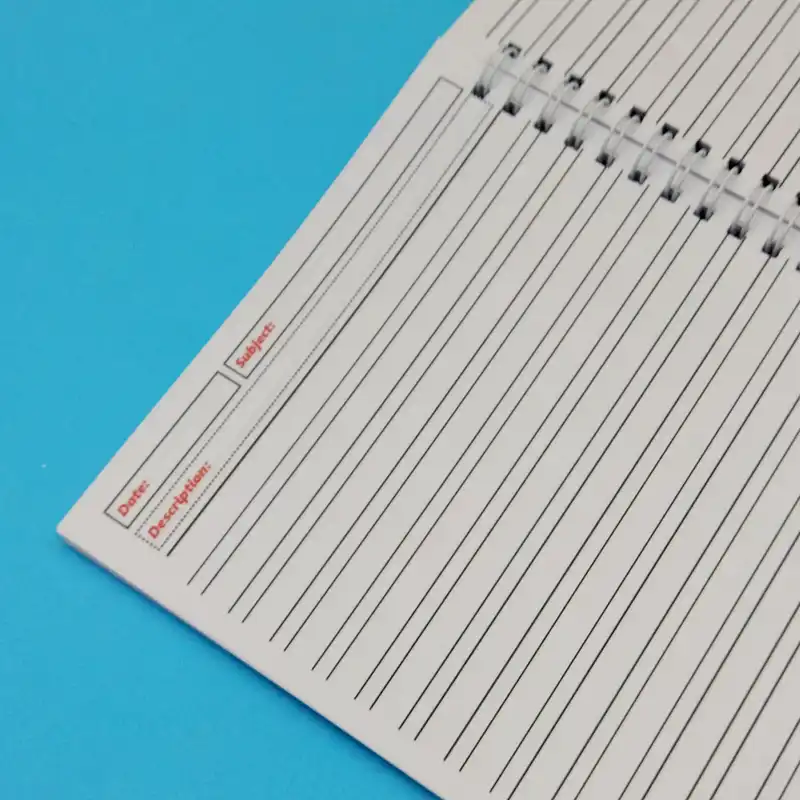 دفتر زبان طرح گروه موسیقی بلک پینک کد D-8003