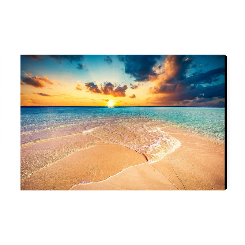 تابلو شاسی عرش مدل فانتزی منظره طبیعت ساحل کد As4024