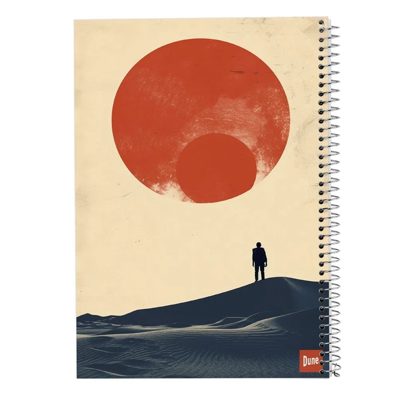 دفتر شطرنجی 50 برگ مدوپد طرح ماه کد DF15452