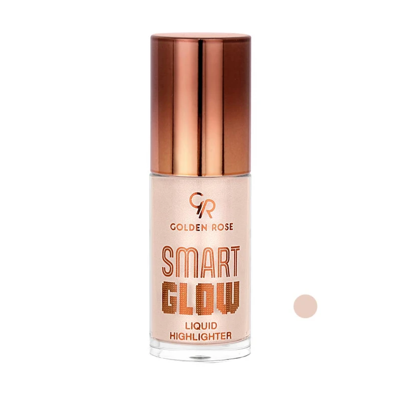 هایلایتر مایع گلدن رز مدل SMART GLOW رنگ صدفی شماره 201