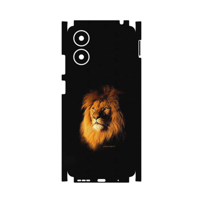 برچسب پوششی ماهوت مدل Lion-FullSkin مناسب برای گوشی موبایل موتورولا Moto G04