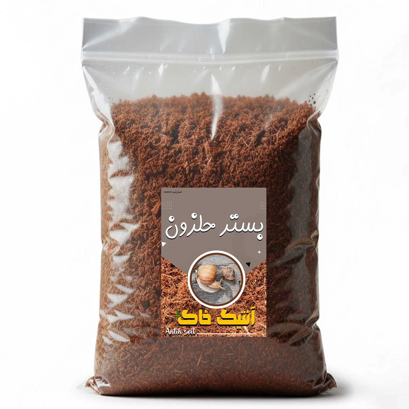 بستر حلزون آنتیک خاک مدل 10R وزن 2.5 کیلوگرم