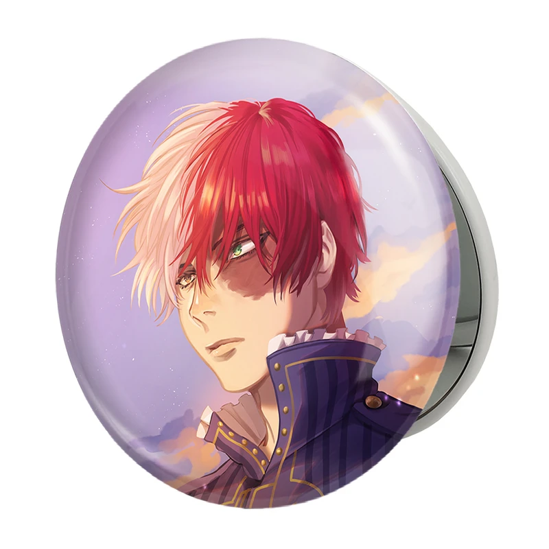 آینه جیبی خندالو طرح  شوتو تودوروکی انیمه آکادمی قهرمان من My Hero Academia مدل تاشو کد 23490 